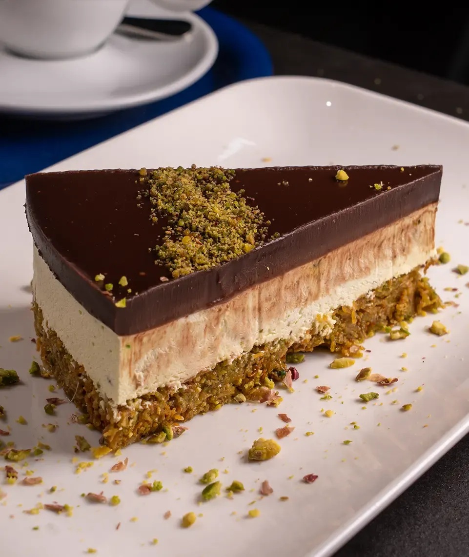 Pistazien-Schokoladen-Torte